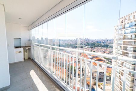Sacada da Sala e Quarto de apartamento para alugar com 1 quarto, 45m² em Vila Guarani (z Sul), São Paulo