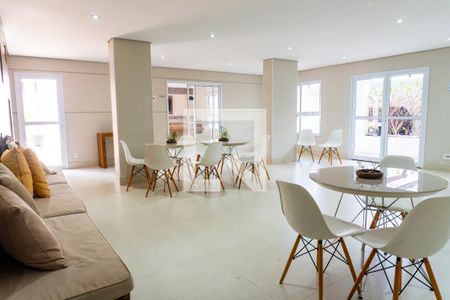 Apartamento para alugar com 45m², 1 quarto e 1 vaga Apartamento para alugar com 45m², 1 quarto e 1 vagaÁrea comum - Salão de festas