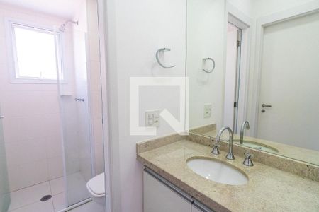 Banheiro de apartamento para alugar com 1 quarto, 45m² em Vila Guarani (z Sul), São Paulo