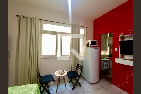 Studio de kitnet/studio para alugar com 1 quarto, 20m² em Copacabana, Rio de Janeiro