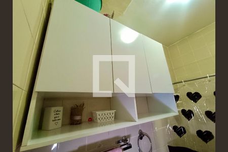 Cozinha de kitnet/studio para alugar com 1 quarto, 20m² em Copacabana, Rio de Janeiro