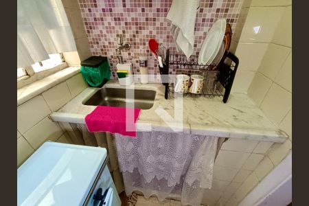 Cozinha de kitnet/studio para alugar com 1 quarto, 20m² em Copacabana, Rio de Janeiro