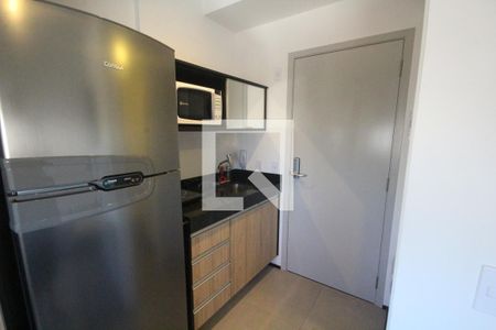 Cozinha de kitnet/studio para alugar com 1 quarto, 19m² em Vila Mariana, São Paulo