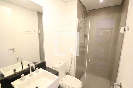 Banheiro de kitnet/studio para alugar com 1 quarto, 19m² em Vila Mariana, São Paulo