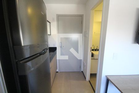 Cozinha de kitnet/studio para alugar com 1 quarto, 19m² em Vila Mariana, São Paulo
