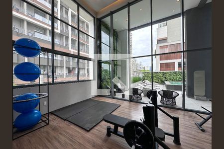 Studio para alugar com 25m², 0 quarto e sem vagaAcademia