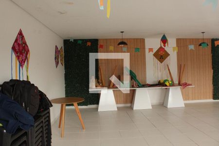 Apartamento para alugar com 44m², 2 quartos e 1 vagaÁrea comum - Salão de festas