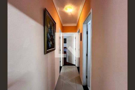 Corredor Quartos de apartamento à venda com 3 quartos, 80m² em Santo Amaro, São Paulo