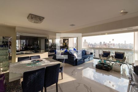 Sala de apartamento à venda com 4 quartos, 342m² em Chácara Santo Antônio (zona Leste), São Paulo