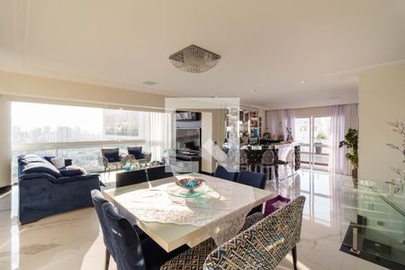 Sala de apartamento à venda com 4 quartos, 342m² em Chácara Santo Antônio (zona Leste), São Paulo