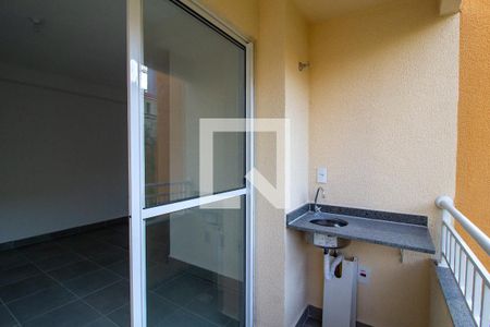 Varanda gourmet de apartamento para alugar com 2 quartos, 46m² em Vossoroca, Votorantim
