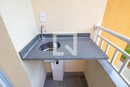 Varanda gourmet de apartamento para alugar com 2 quartos, 46m² em Vossoroca, Votorantim