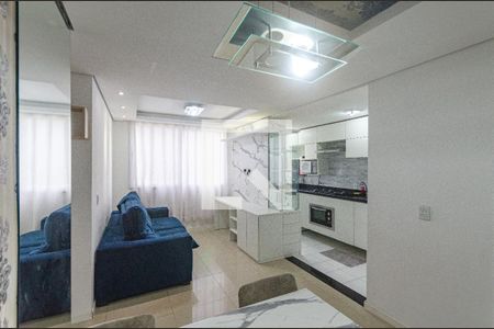 Sala de Estar e Jantar de apartamento à venda com 3 quartos, 61m² em Cavalhada, Porto Alegre