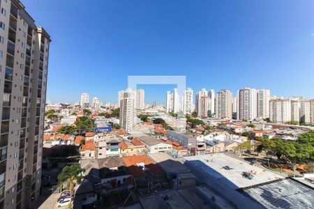 Vista Sala/Cozinha de apartamento para alugar com 1 quarto, 24m² em Belenzinho, São Paulo