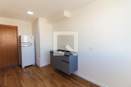 Sala/Cozinha de apartamento para alugar com 1 quarto, 24m² em Belenzinho, São Paulo