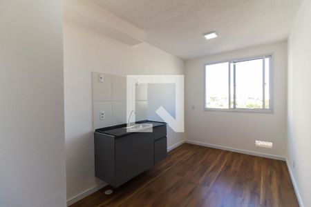 Sala/Cozinha de apartamento para alugar com 1 quarto, 24m² em Belenzinho, São Paulo
