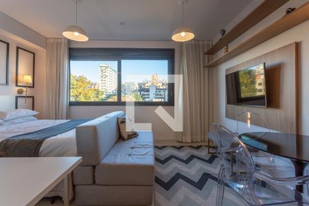 Sala / quarto de apartamento para alugar com 1 quarto, 29m² em Bela Vista, Porto Alegre