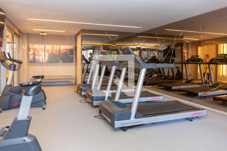 Apartamento para alugar com 29m², 1 quarto e 1 vaga Apartamento para alugar com 29m², 1 quarto e 1 vagaÁrea comum - Academia