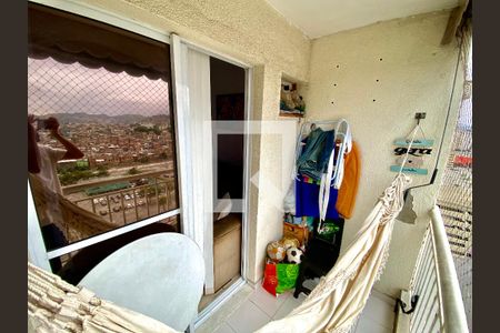 Varanda de apartamento à venda com 2 quartos, 60m² em Del Castilho, Rio de Janeiro