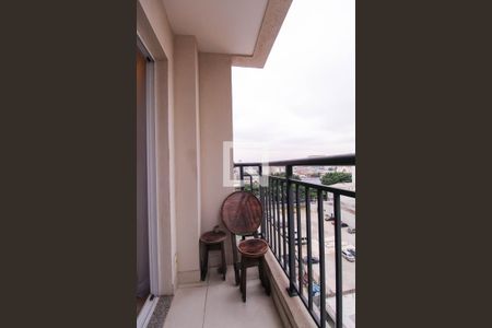 Apartamento à venda com 51m², 2 quartos e 1 vagaVaranda