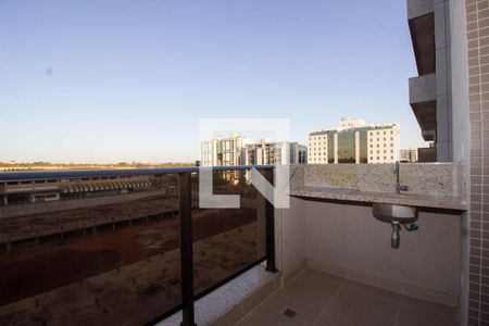 Sacada de apartamento para alugar com 1 quarto, 33m² em Park Sul, Brasília
