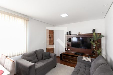 Sala de apartamento à venda com 2 quartos, 48m² em São Bernardo, Belo Horizonte