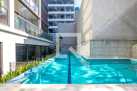 Studio para alugar com 47m², 1 quarto e 1 vagaPiscina