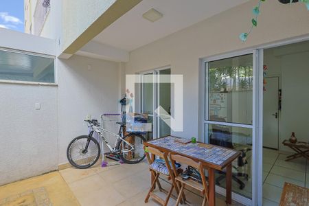 Varanda da Sala de apartamento à venda com 1 quarto, 68m² em Ouro Preto, Belo Horizonte