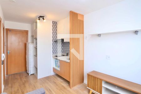 Sala/Cozinha de apartamento para alugar com 1 quarto, 24m² em Belenzinho, São Paulo