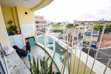 Varanda da Sala de apartamento à venda com 2 quartos, 70m² em Engenho de Dentro, Rio de Janeiro