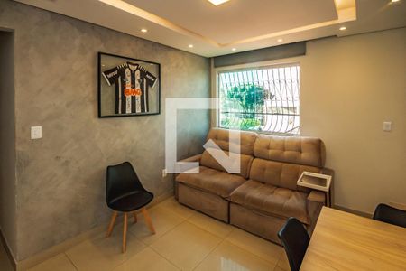 Sala de apartamento à venda com 3 quartos, 114m² em Rio Branco, Belo Horizonte