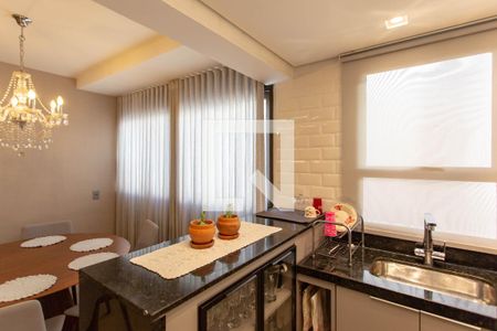 Cozinha de apartamento à venda com 3 quartos, 171m² em Ouro Preto, Belo Horizonte