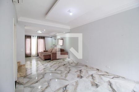 Sala de casa de condomínio para alugar com 3 quartos, 211m² em Wanel Ville, Sorocaba