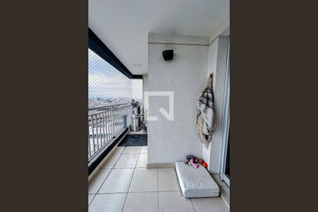 Varanda da Sala de apartamento à venda com 2 quartos, 72m² em Brás, São Paulo