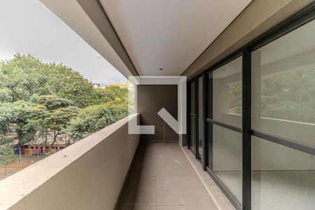 Apartamento à venda com 44m², 1 quarto e sem vagaVaranda
