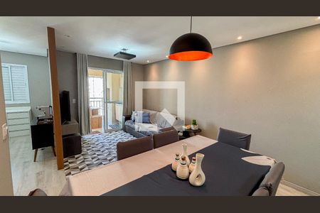 Sala - Sala de Jantar de apartamento para alugar com 2 quartos, 76m² em Campestre, Santo André