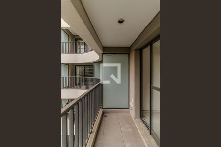 Studio à venda com 24m², 1 quarto e sem vagaVaranda