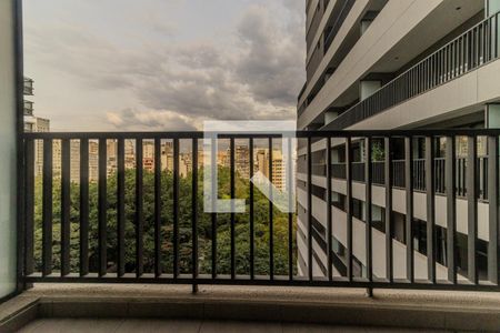 Studio à venda com 24m², 1 quarto e sem vagaVaranda