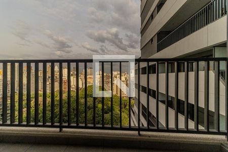 Varanda de kitnet/studio à venda com 1 quarto, 24m² em Santa Efigênia, São Paulo