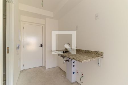 Studio à venda com 26m², 1 quarto e sem vagaCozinha