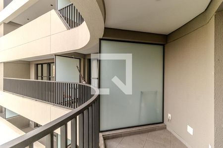 Studio à venda com 26m², 1 quarto e sem vagaVaranda