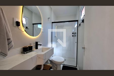 Banheiro Quarto 1 suíte de casa à venda com 4 quartos, 194m² em Vila Santa Teresa, Santo André