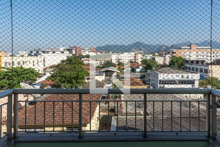 Varanda da Sala de apartamento à venda com 3 quartos, 73m² em Taquara, Rio de Janeiro