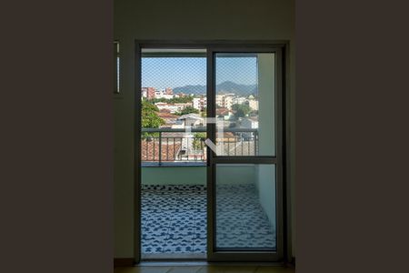 Varanda da Sala de apartamento à venda com 3 quartos, 73m² em Taquara, Rio de Janeiro