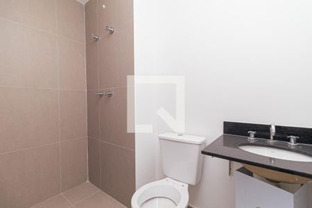 Banheiro de kitnet/studio à venda com 1 quarto, 19m² em Bela Vista, São Paulo