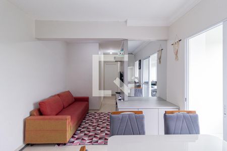 Sala de apartamento à venda com 2 quartos, 48m² em Padroeira, Osasco