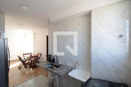 Apartamento para alugar com 44m², 2 quartos e 1 vagaCozinha e Área de Serviço