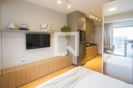 Sala/Quarto de apartamento para alugar com 1 quarto, 26m² em Jardim das Acacias, São Paulo