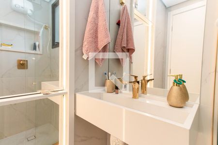 Apartamento para alugar com 41m², 1 quarto e 2 vagas Apartamento para alugar com 41m², 1 quarto e 2 vagasBanheiro