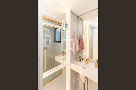 Apartamento para alugar com 41m², 1 quarto e 2 vagas Apartamento para alugar com 41m², 1 quarto e 2 vagasBanheiro